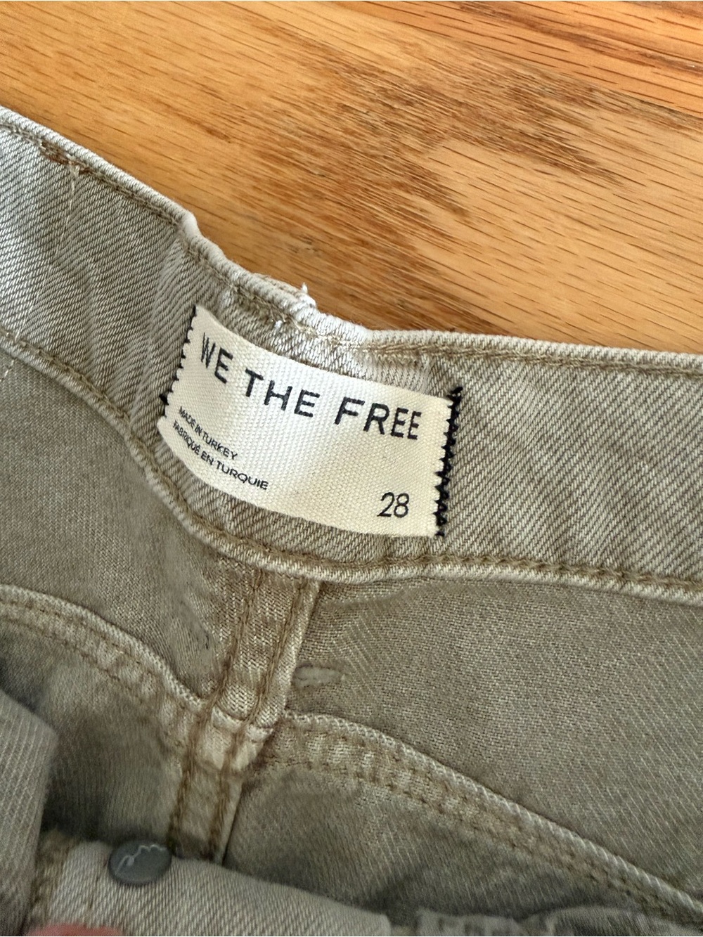 Free People Mid Rise Barrel - Picture 3 of 5
